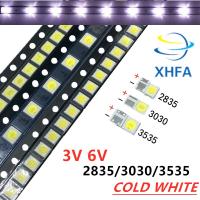 50-100ไฟเรืองแสงทีวี Led LG 2835 3030 3535 3V 6V 1W 3W ชุด Electronique Led สำหรับทีวีจอแอลซีดี Perbaikan Dingin Putih