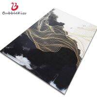 [A Warm] ForRoomCustomized Rug Fashion Ink Decoration Gold LineFloor Mat