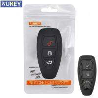 KLL 3 Button Silicone Car Remote Key Fob Shell Cover Case For Ford Focus RS Fiesta Mondeo Kuga B-Max Grand C-MAX S-MAX Galaxy