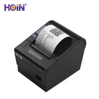 HOIN 80mm Thermal Receipt Printer with Auto Cu-tter USB Ethernet Interface Ticket Bill printing Compatible with ESC/POS Print Commands for Supermarket Store Home Business