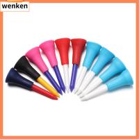 WENKEN 10/20pcs พีวีซี หลายสี 56/72/83มม ยางกันกระแทก อุปกรณ์กอล์ฟ ประเดิมกอล์ฟพลาสติก เสื้อกอล์ฟ