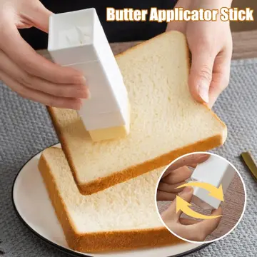 2PCS Rotary Butter Spreader Upright Cheese Dispenser Holders Sticks Plastic  Kitchen Baking Tools