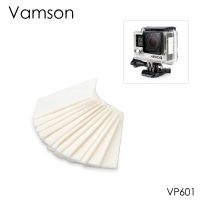 Vamson สำหรับฮีโร่9สีดำ12ชิ้น,กล้องกีฬาเสริมกันหมอกสำหรับ9 7 6 5 4 3 + สำหรับ VP601 4K