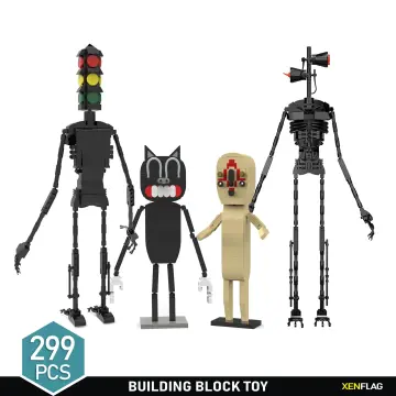 Siren Head Classic Mechanical Monsters Building Blocks Horror Cartoon Model  Gift