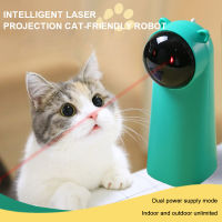 Cat Interactive Toy LED Funny Toy Auto Rotating Cat Exercise Training Entertaining Toy Multi-Angle Automatic Cat Toy