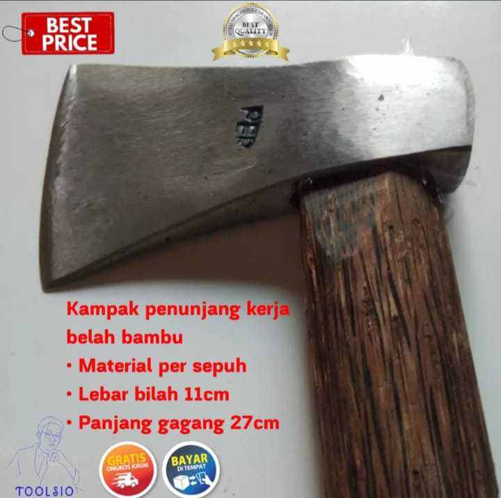 Kampak Kerja Kapak Kerja Kampak Bilah Bambu Kuat Tajam Kokoh