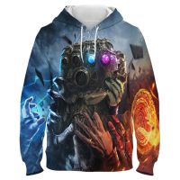 Thanos-sudaderas con capucha de Marvel Hero para hombre y mujer, ropa de calle informal con estampado 3D, de gran tamaño, para primavera