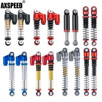 AXSPEED 4ชิ้น31/32/39.5/43/48มม. แดมเปอร์ตัวหน่วงการสั่นสะเทือนสำหรับ1/24แกน SCX24 Deadbolt Wrangler Gladiator Bronco รถตีนตะขาบ RC