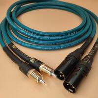 2013 1คู่ Cardas RCA เป็น XLR ปลั๊กที่สมดุล Hifi สายออดิโอ OCC + สายเคเบิลเชื่อมต่อป้องกันเครื่องขยายเสียงชุบเงิน