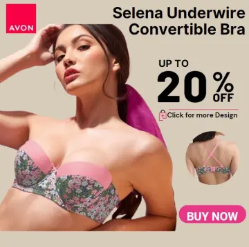 Avon Official Store Nora Underwire Plus Size Bra for Women, Lift