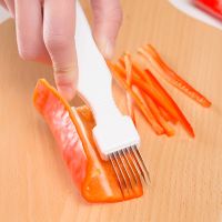 FaSoLa Onion Slicer Shredder Garlic Crusher Cutter Knife Pepper Graters Chilli Vegetable Chopper Tool Kitchen Accessories