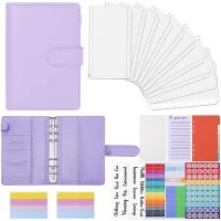 Ring Binder Set, Notebook Budget Binder for Budget Money, with Clear Cash Envelopes, Cash Organizer,for Travel or Work