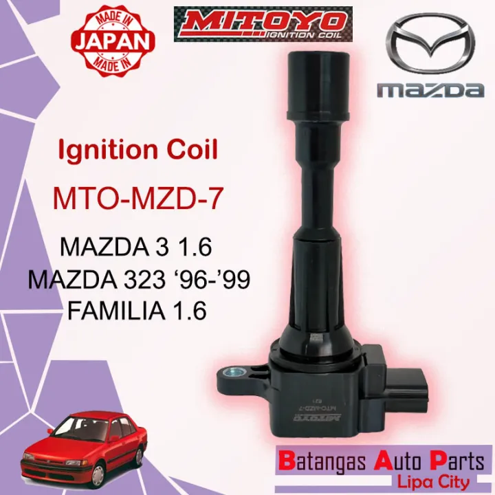 Ignition Coil Mazda 3 1.6 20032013 / Familia 323 1.6 19961999 Mitoyo