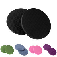 TPE Portable Yoga Mats Round Knee Pad Fitness Non Slip Sport Plank Disc Protective Cushion Home Small Workout Tools