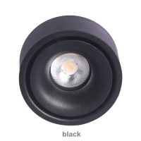 1PCS round dimmable Led surface mounted spotlight COB non-opening ceiling spotlight 7W/12W living room surface mounted downlight