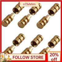 N73VHRHM 15ชิ้นโต๊ะโลหะหมุดสีเหลือง Dowels โต๊ะสายฟ้าโต๊ะแบบทนทานใบไม้เฟอร์นิเจอร์ฮาร์ดแวร์