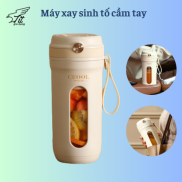 Máy xay sinh tố mini cầm tay ceool 10 lưỡi dao có vòi hút tiện dụng