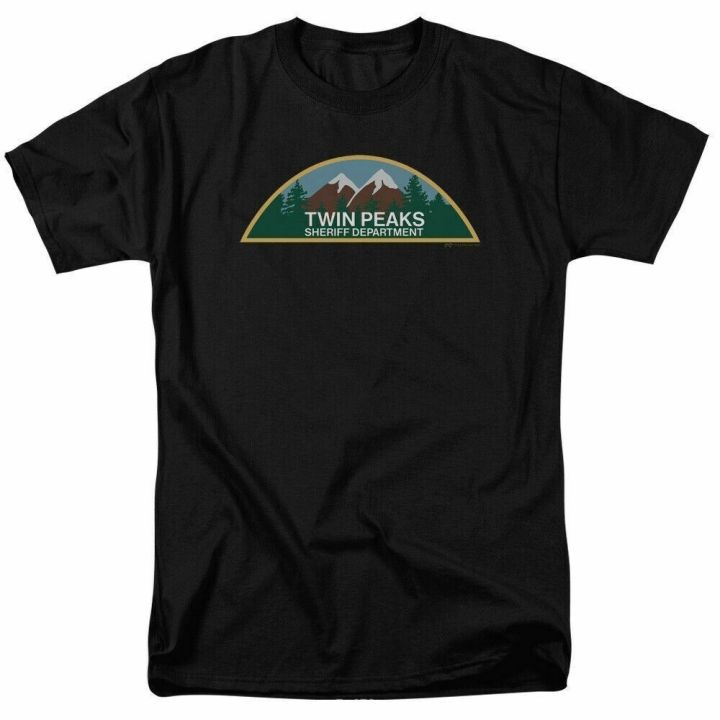 twin-peaks-sheriff-department-t-shirt-mens-licensed-classic-tv-show-black