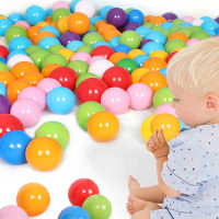 100PCS 7CM Eco-Friendly Colorful Ball Soft Plastic Ocean Ball Funny Baby Kid Swim Pit Toy Water Pool Ocean Wave Ball