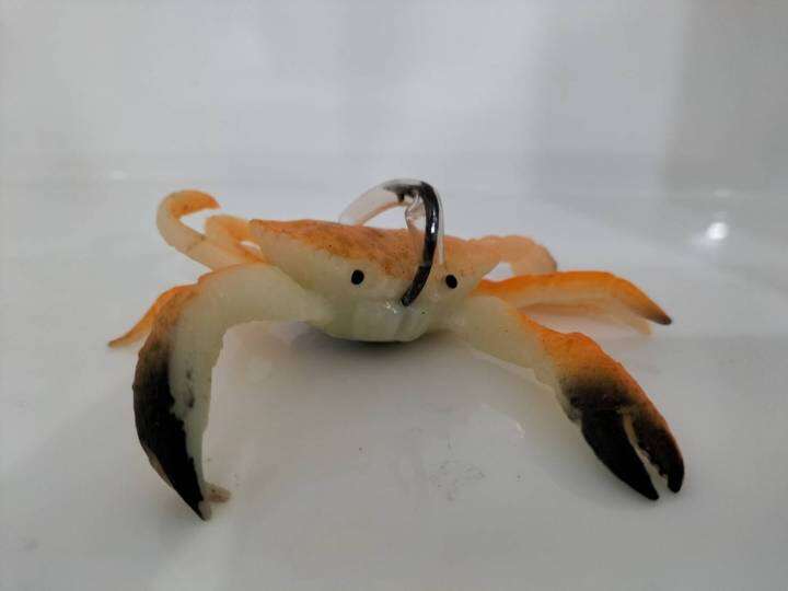 เหยื่อยางปูใบ้-forte-digger-crab