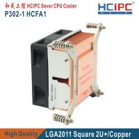 Hcipc P302-1 Hcfa1 Lga2011พัดลมทำความเย็นฮีทซิงค์พัดลมระบายความร้อน Cpu Lga2011ทองแดงพัดลมระบายความร้อน Cpu เซิร์ฟเวอร์คูลเลอร์2u เครื่องทำความเย็น