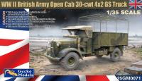 Gecko รุ่น35GM0071 135 WWII British Army Open Cab 30-cwt 4X2 GS Truck