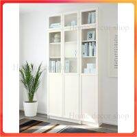 bookcase  ตู้หนังสือ  ตู้โชว์  สีขาว  ขนาด 120x30x237 ซม.