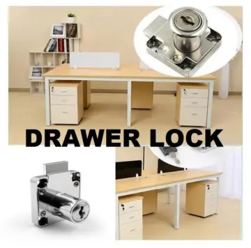 Desk Drawer Lock Wardrobe Locks Cabinet Locks Furniture Cam Locks With 2  Keys!