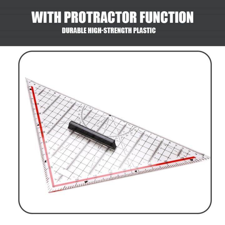 20cm-30cm-drawing-triangle-ruler-protractor-measurement-ruler-with-handle-multi-function-drawing-design-ruler-stationery