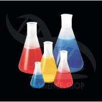 ขวดรูปชมพู่ เนื้อพลาสติก (PP) Erlenmeyer Flasks,PP, NALGENE