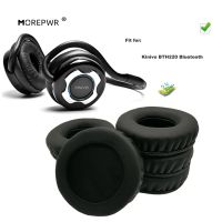 Morepwr New Upgrade Replacement Ear Pads for Kinivo BTH220 Bluetooth Headset Parts Leather Cushion Earmuff Sleeve