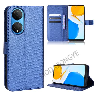 Honor X7เคสโทรศัพท์แบบพับตั้งได้เคส Honor X7 HonorX7เคสกระเป๋าสตางค์หนัง PU ฝาหลัง