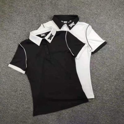 New golf clothing ladies breathable outdoor sports perspiration slim Polo shirt T-shirt fashion golf top Honma PING1 Scotty Cameron1 Titleist DESCENNTE Amazingcre▧☾♨