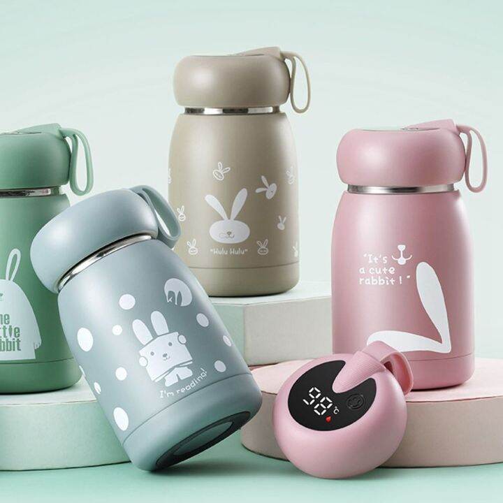 1pc Smart Insulated Water Bottle Temperature Display Thermos Bottle Kids  Smart Insulated Cup