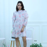 VERONIQA Dress AM-D966 by AMILA ชิฟฟอนอังโกร่า IGPU22-1