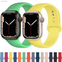 ☄ 42 44mm Silicone Strap For IWO Series 6 7 8 Smart Watch I7 W37 For SmartWatch T500 W27 T900 Pro For DT100 X8 XS8 Max Wristbands