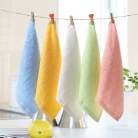 【CW】 5pcs/lot Hand Small Soft Handkerchief for  Kid Children Feeding Bathing Face Washing