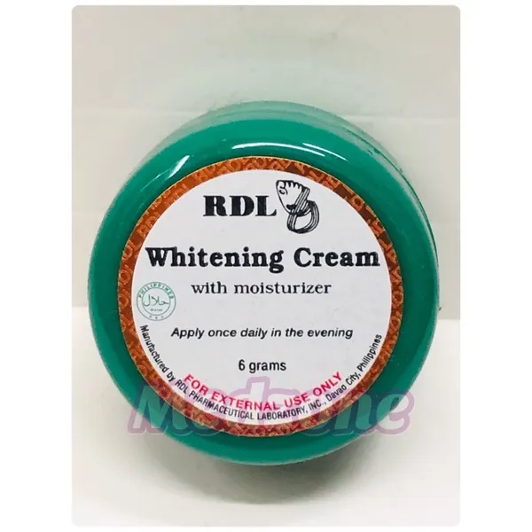 RDL Whitening cream 6g & 12g Lazada PH