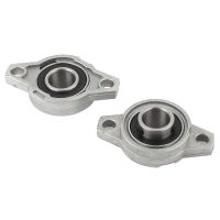 KFL002 FL002 Self Aligning Pillow Block Flange Bearing 15mm 2PCS