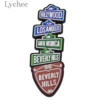 Lychee Life Hollywood Funny Rubber Fridge Magnet Creative 3D Refrigerator Magnet Tourist Souvenirs Home Decoration