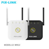 Wifi Repeater Pro PIXLINK LV-WR22 300Mbps Wireless WiFi Router ตัวกระจายสัญญาณไวไฟ ตัวกระจายไวไฟ