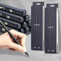 ✤✔∏ 1/2/3/pcs Ins Black Pencil 2B HB Wooden Sketch Pencils Korean Stationery Writing Drawing Tools Kids Gifts Office Supplies