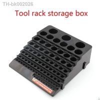 ✹┅┅ Black Drill Bit Storage Box Milling Cutter Drill Finishing Holder Organizer Case