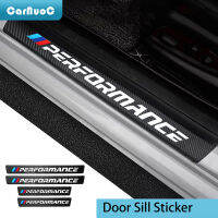 คาร์บอนไฟเบอร์รถประตู Sill Protector สติ๊กเกอร์รูปลอกสำหรับ BMW E34 E36 E39 E46 E53 E60 E90 E92 F10 F20 F30 M M3 M4 M5 X1 X2 X3 X5 X6 Z4 1 2 3 4 5 6 7 8 series ชุด