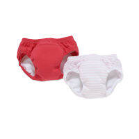 กางเกงสวมทับผ้าอ้อมว่ายน้ำเด็ก Mothercare pink trainer pants (small) - 2 pack NE449