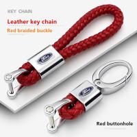 SP Ford พวงกุญแจ Wing Tiger ชนะ Fox Wing Boforuis Sharp New Mondeo Leather Car Key Chain