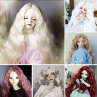 BJD SD doll fake hair 1/3 1/4 1/6 1/8 1/12 instant noodles roll male and female high temperature fiber wigs  doll accessories Electrical Connectors