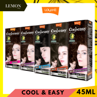 Lolane Cool &amp; Easy Color Cream 95ml โลแลน คูล แอนด์ อีซี่ คัลเลอร์ ครีม ปิดผมขาว(ดำ,น้ำตาล,ช็อกโกแลตเข้ม,น้ำตาลเข้ม,ประกายทองแดง,มอคค่า,กาแฟ,ทองมะฮอกานี)