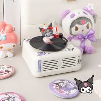 Sanrio นาฬิกาปลุกลำโพงบลูทูธอัจฉริยะตัวอักษร DIY แบบ2-In-1 Kuromi Hello Cinnamoroll Melody Pom Pom Purin Pochacco ลำโพงน่ารักสุดๆสำหรับวันเกิดและของขวัญคริสต์มาส