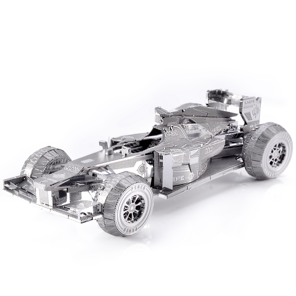 Piececool 3D Metal Model Kit for Adults Racing-Car 3D Metal Jigsaw Puzzle 